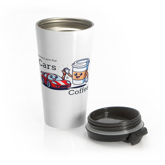 Stainless Travel Mug | Saturdays are for Cars & Coffee
